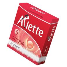 Ультрапрочные презервативы Arlette Strong - 3 шт., фото 