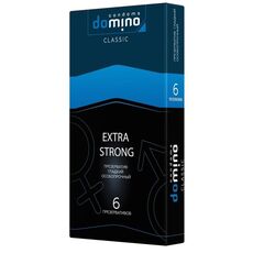 Суперпрочные презервативы DOMINO Extra Strong - 6 шт., фото 