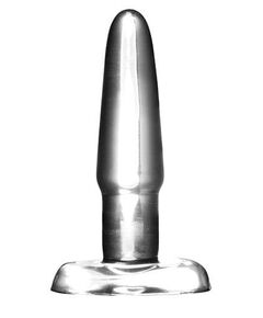Прозрачная желейная втулка-конус JELLY JOY FLAWLESS CLEAR - 15,2 см., фото 