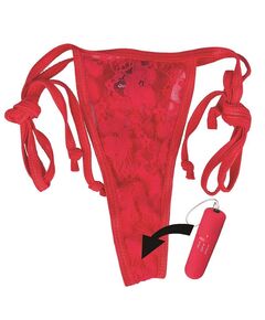 Вибротрусики Remote Control Panty Vibe, Цвет: красный, Размер: S-M-L, фото 