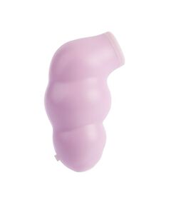 Розовый не перезаряжаемый вакуумный стимулятор Swirl, фото 