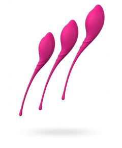 Набор вагинальных шариков S-HANDE Lamball, Цвет: розовый, фото 