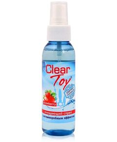 Очищающий спрей для игрушек CLEAR TOY Strawberry - 100 мл., Объем: 100 мл., фото 