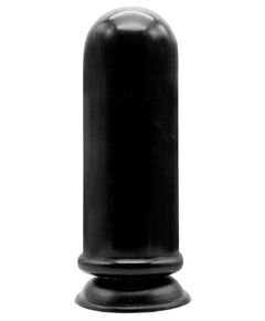 Чёрный анальный стимулятор-гигант MENZSTUFF ANAL MORTAR HUGE BUTT PLUG - 20 см., фото 