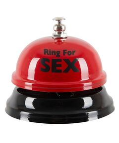 Настольный звонок с  надписью Ring for Sex, фото 