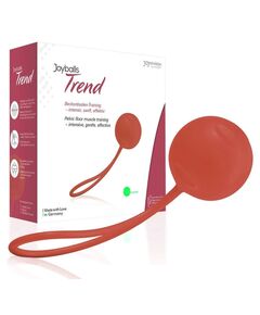 Красный вагинальный шарик Joyballs Trend Single, фото 