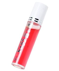 Блеск для губ Gloss Vibe Strawberry с эффектом вибрации и клубничным ароматом - 6 гр., фото 