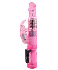 Розовый вибратор-ротатор What You Need - 21,5 см., фото 