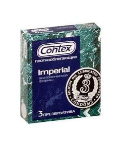 Плотно облегающие презервативы Contex Imperial - 3 шт., фото 