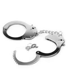Металлические наручники с ключиками, фото 
