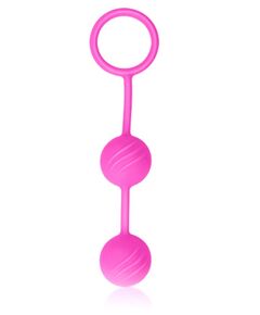 Розовые вагинальные шарики Kegel Ball, фото 