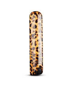 Леопардовая вибропуля Nayo Bullet Vibrator - 9 см., фото 