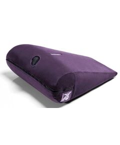 Малая вельветовая подушка для любви Liberator R-Axis Magic Wand с отверстием под массажёр, Цвет: фиолетовый, фото 