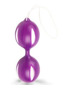 Фиолетовые вагинальные шарики с петелькой, фото 