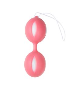 Вагинальные шарики Wiggle Duo, Цвет: розовый, фото 