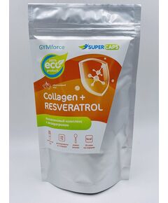 Натуральный коллаген с ресвератролом GYMforce Collagen+ - 150 гр., фото 