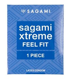 Презерватив Sagami Xtreme Feel Fit 3D - 1 шт., фото 