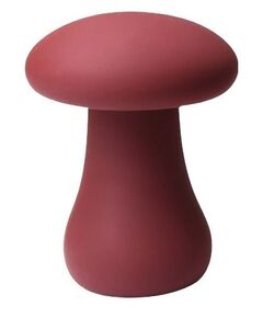 Перезаряжаемый клиторальный стимулятор-грибочек Oyster Mushroom, Длина: 7.40, Цвет: красный, фото 