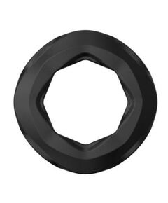 Черные эрекционное кольцо №06 Cock Ring, фото 