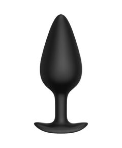 Черная анальная пробка Butt plug №04 - 10 см., фото 