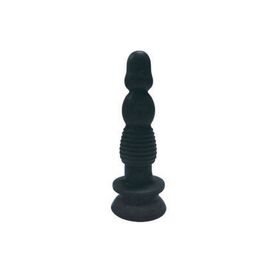 Сменная насадка-ёлочка для секс-машин, Цвет: черный, фото 