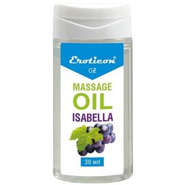 Массажное масло Isabella с ароматом винограда «Изабелла» - 30 мл., фото 