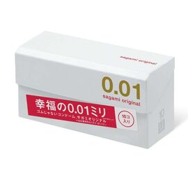 Супер тонкие презервативы Sagami Original 0.01 - 10 шт., фото 