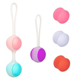 Набор вагинальных шариков Кегеля со сменным грузом She-ology, фото 