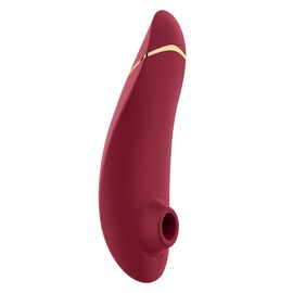 Клиторальный стимулятор Womanizer Premium 2, Цвет: бордовый, фото 