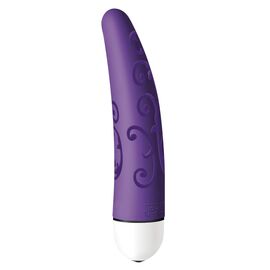 Фиолетовый мини-вибратор Velvet Comfort - 11,9 см., фото 