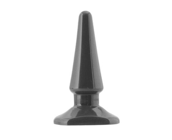 Черная анальная втулка ToyFa - 10,5 см., фото 