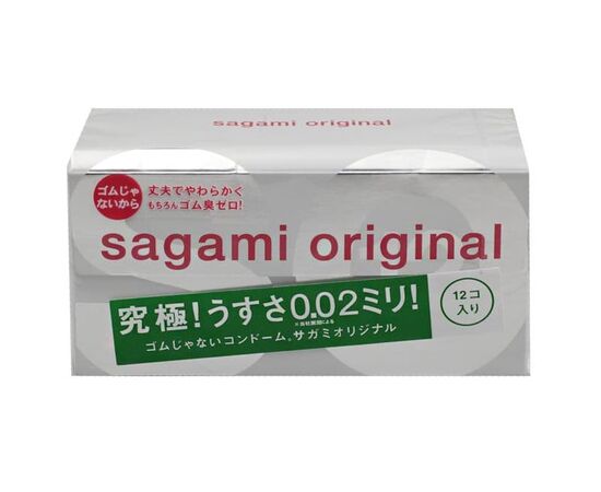 Ультратонкие презервативы Sagami Original - 12 шт., фото 