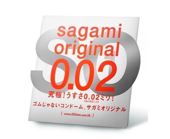 Ультратонкий презерватив Sagami Original - 1 шт., фото 