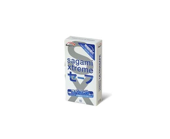 Презервативы Sagami Xtreme Ultrasafe с двойным количеством смазки - 10 шт., фото 