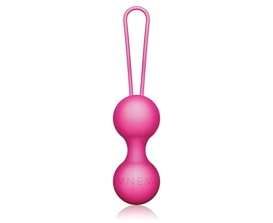 Розовые вагинальные шарики VNEW level 2, Цвет: розовый, фото 