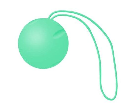 Зеленый вагинальный шарик Joyballs Trend Single, Цвет: зеленый, фото 