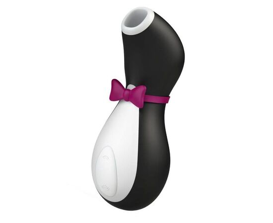 Бесконтактный стимулятор Satisfyer Penguin, Цвет: черный с белым, фото 