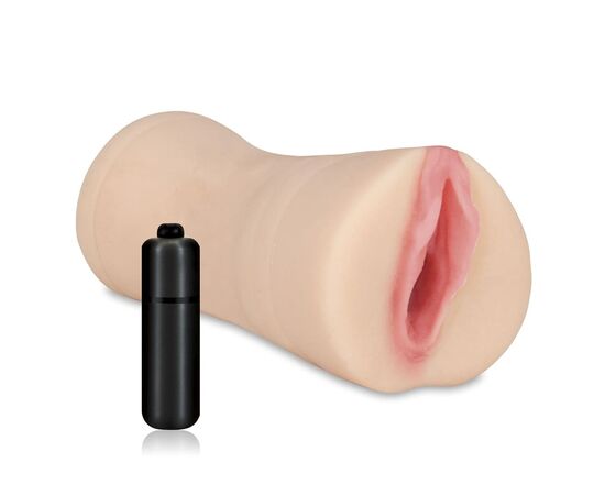 Мастурбатор-вагина с вибропулей VIBRATING PUSSY, фото 