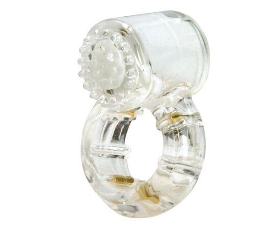 Эрекционное кольцо с вибрацией Climax Gems Quartz Ring, фото 