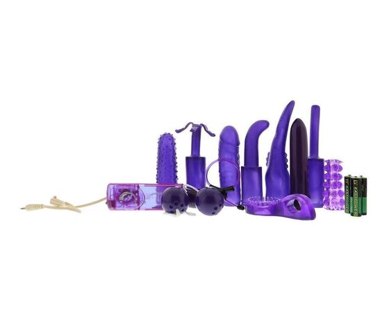 Фиолетовый вибронабор SEX TOY KIT LAVENDER, фото 