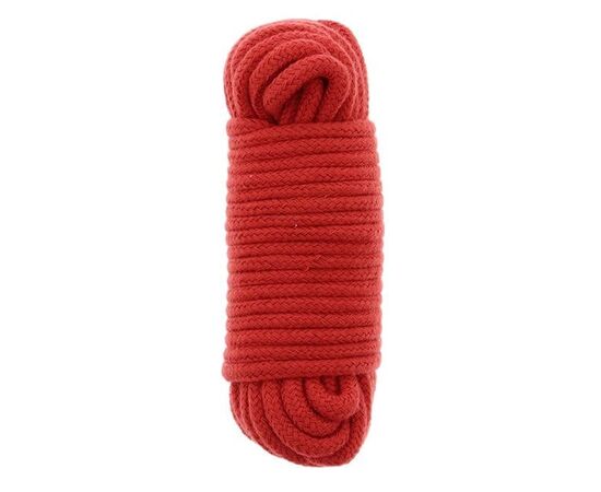 Красная веревка для связывания BONDX LOVE ROPE - 10 м., фото 