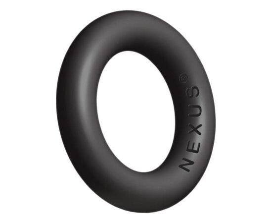 Черное эрекционное кольцо Nexus Enduro Plus, фото 
