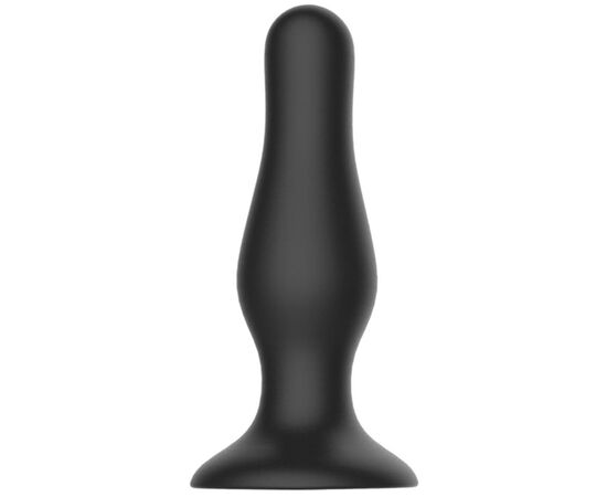 Черная анальная пробка Self Penetrating Butt Plug № 67 - 12,7 см., фото 