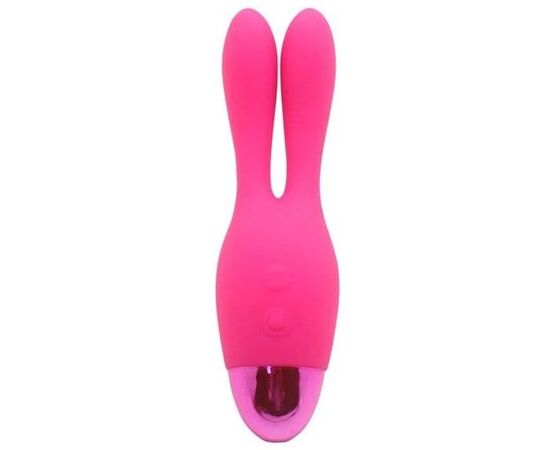 Вибратор Howells INDULGENCE Rechargeable Dream Bunny - 15 см., Цвет: розовый, фото 