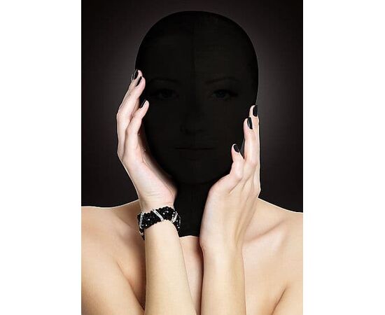 Закрытая черная маска на лицо Subjugation, фото 