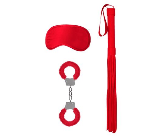 Набор для бондажа Introductory Bondage Kit №1, Цвет: красный, фото 