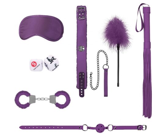 Игровой набор Introductory Bondage Kit №6, Цвет: фиолетовый, фото 