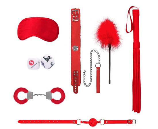 Игровой набор Introductory Bondage Kit №6, Цвет: красный, фото 