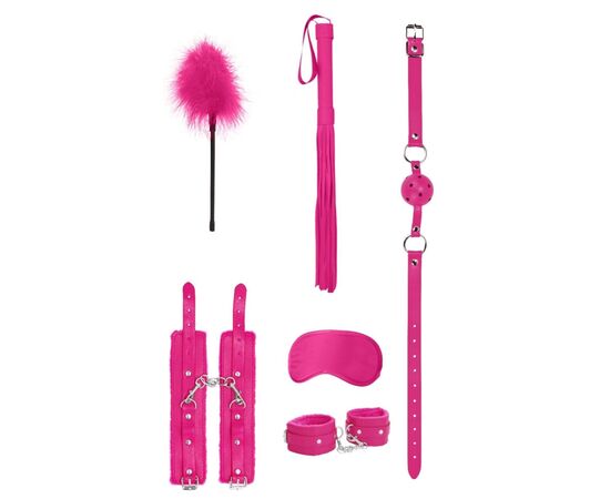Розовый игровой набор Beginners Bondage Kit, фото 