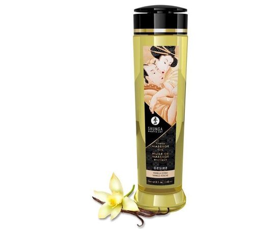 Массажное масло с ароматом ванили Desire - 240 мл., фото 